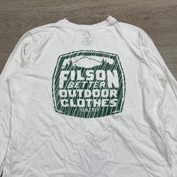 CC Filson Co Buckshot Better Outdoors Long Sleeve T Shirt Women's M - Picture 3 of 10